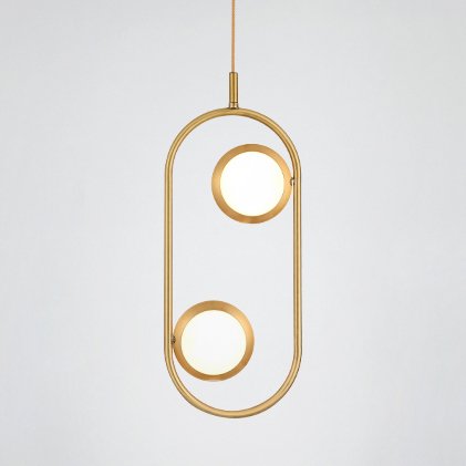 Светильник HOOP LED Two Золотой Светильник HOOP LED Two Золотой в Волгограде | Loft Concept
