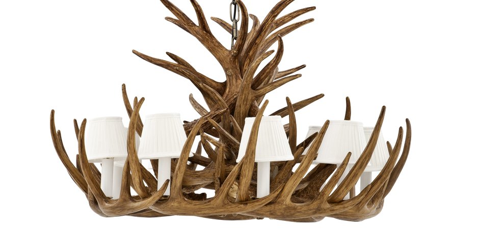 Люстра Eichholtz Chandelier Horn Highlands - Loft-Concept в Волгограде