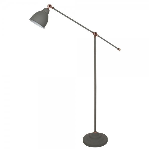 Торшер Holder Floor Lamp Grey Серый Торшер Holder Floor Lamp Grey Серый в Волгограде | Loft Concept