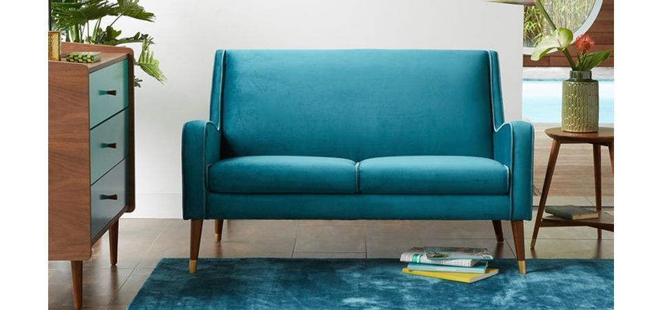 Диван Classic Furniture синий Диван Classic Furniture синий - Loft-Concept в Волгограде