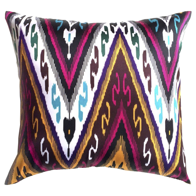 Подушка Bright Ikat I Мульти Подушка Bright Ikat I Мульти в Волгограде | Loft Concept
