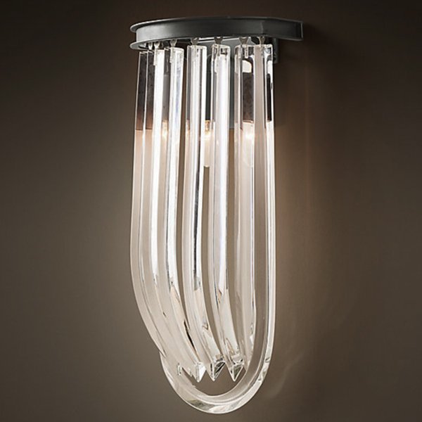 Бра Wall Lamp Greco Черный Прозрачный Бра Wall Lamp Greco Черный Прозрачный в Волгограде | Loft Concept