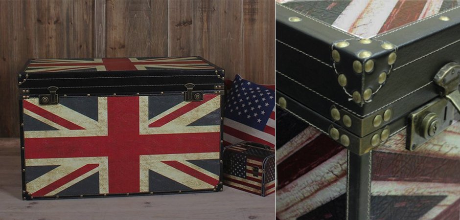 Сундук Union Jack Сундук Union Jack - Loft-Concept в Волгограде