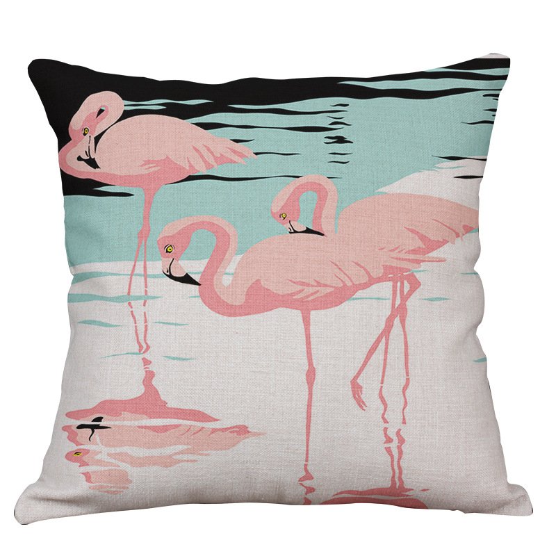 Декоративная подушка Flamingo 14 Мульти Декоративная подушка Flamingo 14 Мульти в Волгограде | Loft Concept