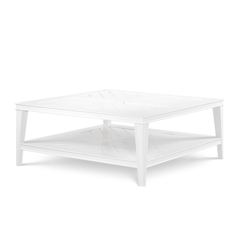 Кофейный стол Eichholtz COFFEE TABLE BELL RIVE SQUARE Белый Кофейный стол Eichholtz COFFEE TABLE BELL RIVE SQUARE Белый в Волгограде | Loft Concept