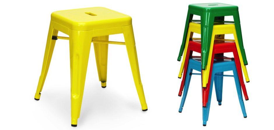 Кухонный стул Tolix Kitchen Stool 45 Кухонный стул Tolix Kitchen Stool 45 - Loft-Concept в Волгограде