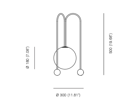 Настольная лампа Michael Anastassiades Fontana Amorosa Bell Настольная лампа Michael Anastassiades Fontana Amorosa Bell в Волгограде