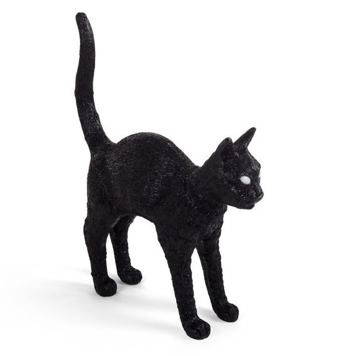 Лампа Seletti Jobby The Cat Black Черный в Волгограде | Loft Concept 