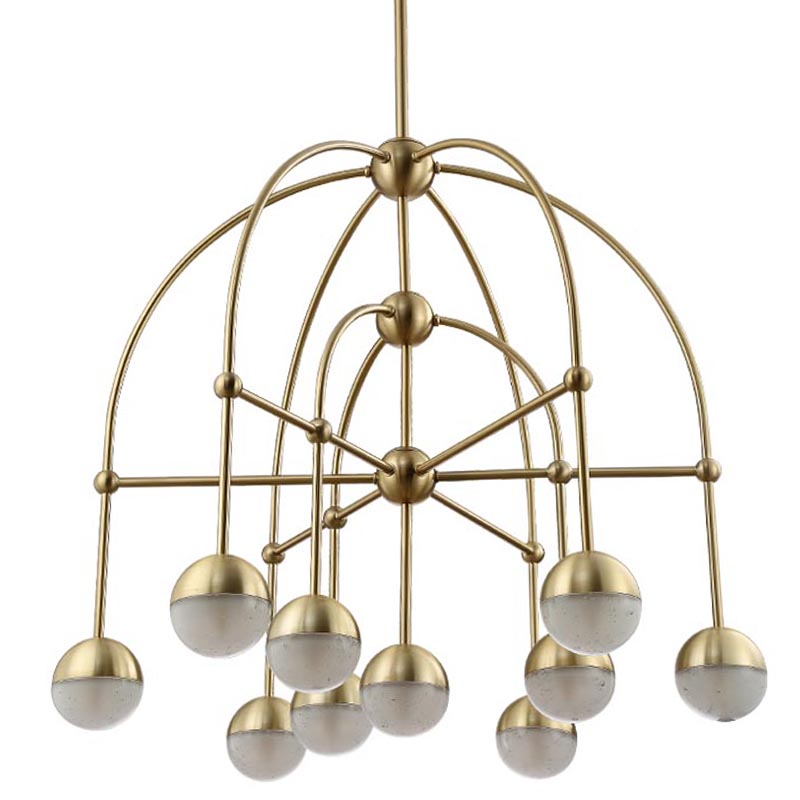 Люстра Heidy Bronze Chandelier 10 Бронза Люстра Heidy Bronze Chandelier 10 Бронза в Волгограде | Loft Concept
