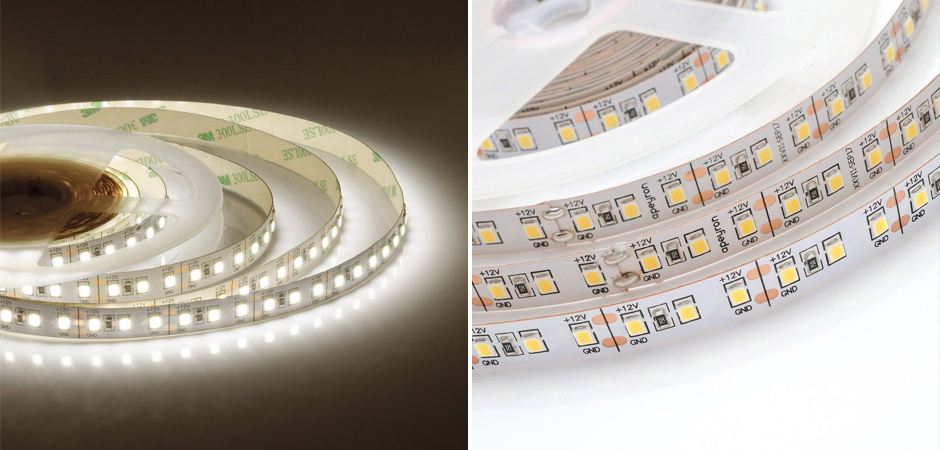 Светодиодная лента 14,4W/m 120LED/m 2835SMD теплый белый Светодиодная лента 14,4W/m 120LED/m 2835SMD теплый белый - Loft-Concept в Волгограде