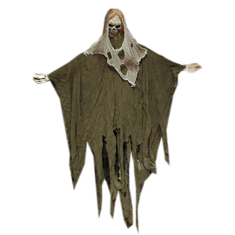Аксессуар для Хэллоуина Scary Ghost Белый Зеленый Коричневый Аксессуар для Хэллоуина Scary Ghost Белый Зеленый Коричневый в Волгограде | Loft Concept