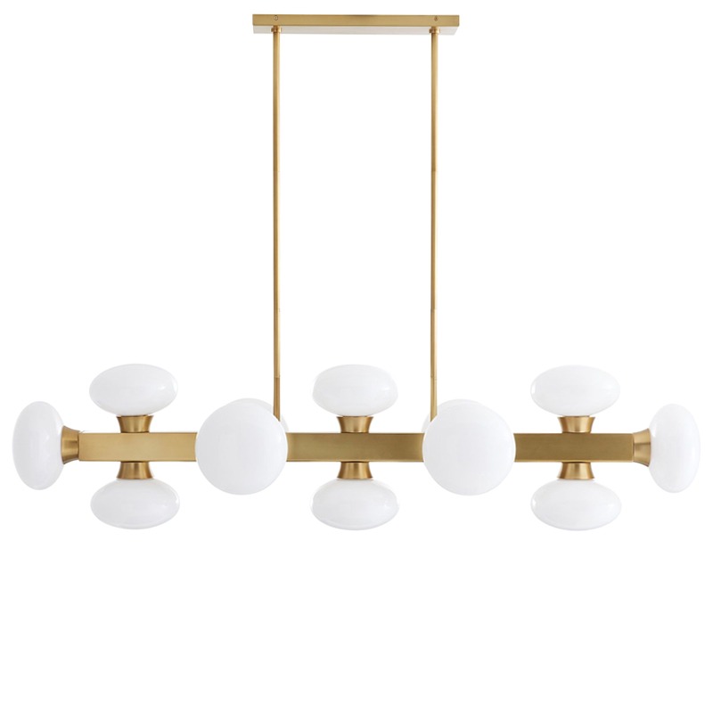 Люстра Arteriors KLARISSA CHANDELIER Золотой Белый Люстра Arteriors KLARISSA CHANDELIER Золотой Белый в Волгограде | Loft Concept