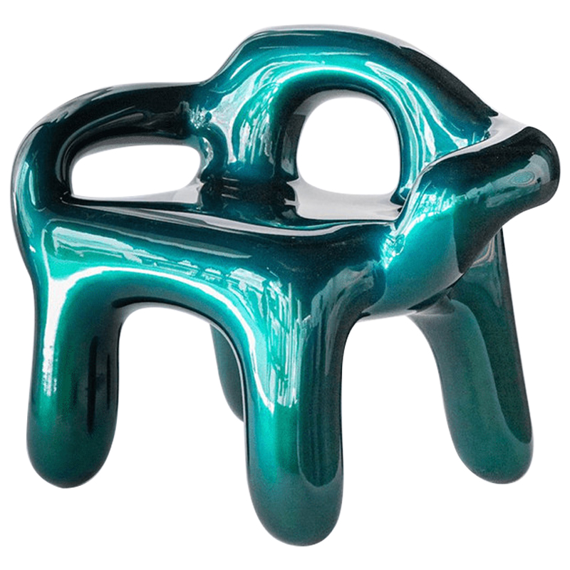 Кресло Emerald Metallica Shine Armchair Изумрудный Зеленый в Волгограде | Loft Concept 