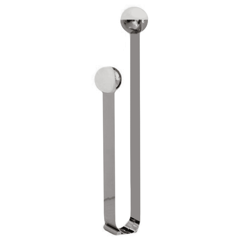 Дизайнерский Торшер из нержавеющей стали и стекла цвет хром Chrome Floor Lamp Хром Дизайнерский Торшер из нержавеющей стали и стекла цвет хром Chrome Floor Lamp Хром в Волгограде | Loft Concept