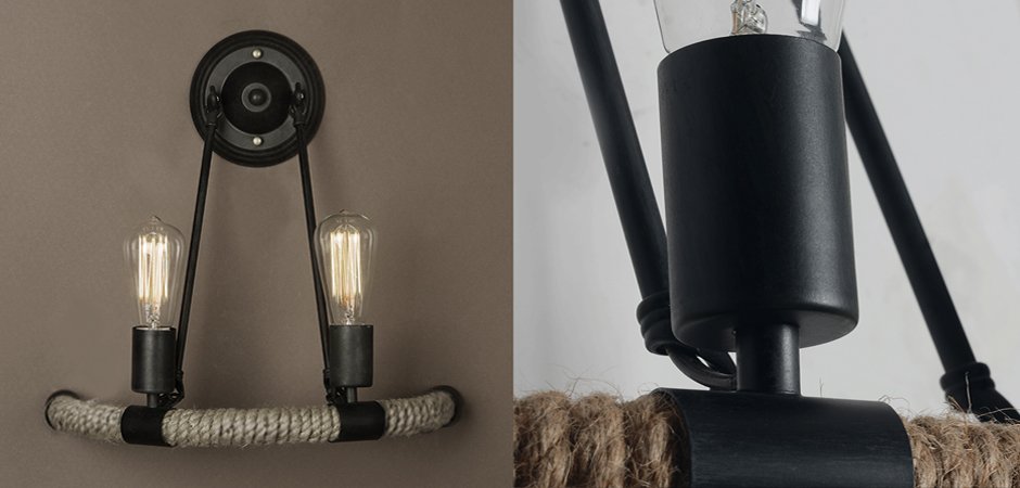 Бра Arco Loft Rope Light Бра Arco Loft Rope Light - Loft-Concept в Волгограде