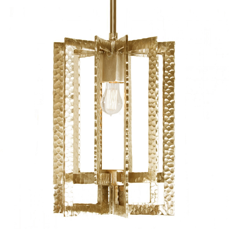 Подвесной Светильник Textured Cage Pendant Lamp gold Латунь Подвесной Светильник Textured Cage Pendant Lamp gold Латунь в Волгограде | Loft Concept