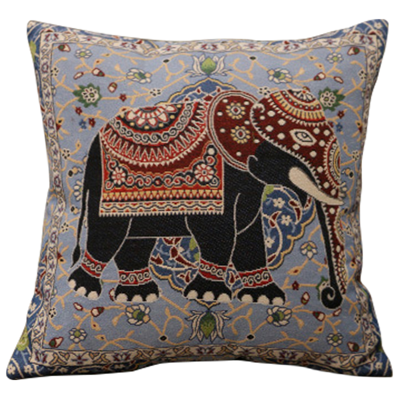 Декоративная подушка Indian Elephant Мульти Декоративная подушка Indian Elephant Мульти в Волгограде | Loft Concept
