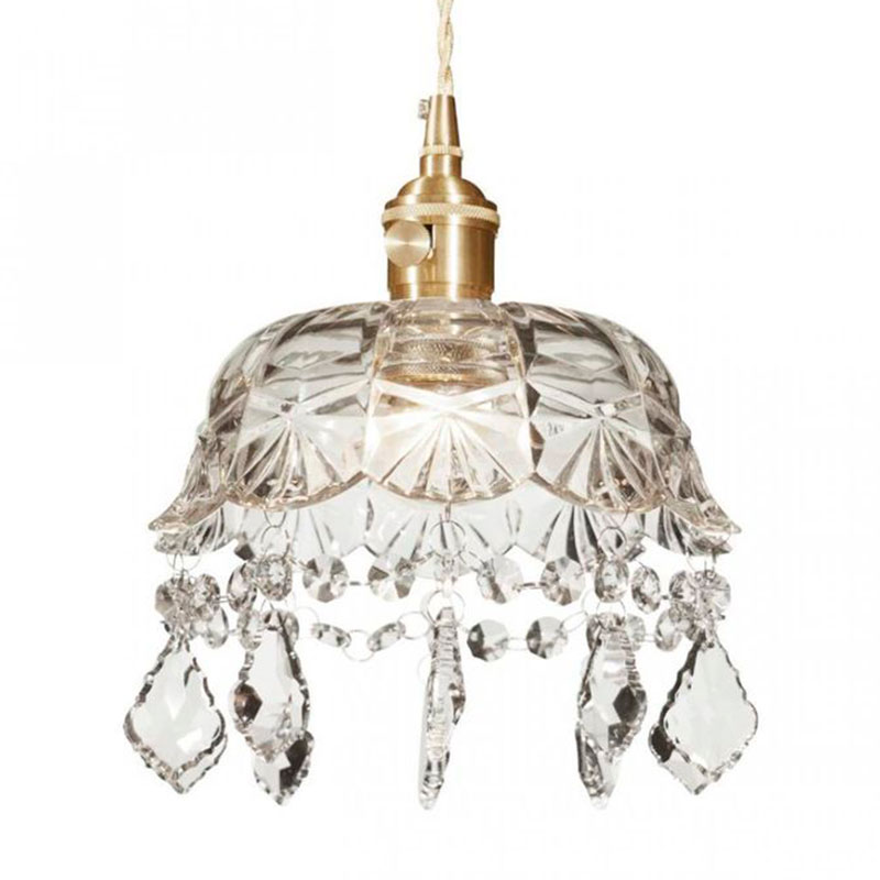Подвесной светильник lee broom DECANTERLIGHT pendant VI Латунь Прозрачное Стекло Подвесной светильник lee broom DECANTERLIGHT pendant VI Латунь Прозрачное Стекло в Волгограде | Loft Concept