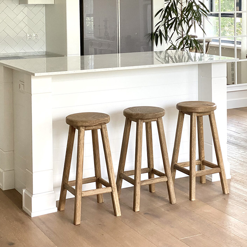 Барный табурет Den Bar Stool Древесина в Волгограде | Loft Concept 