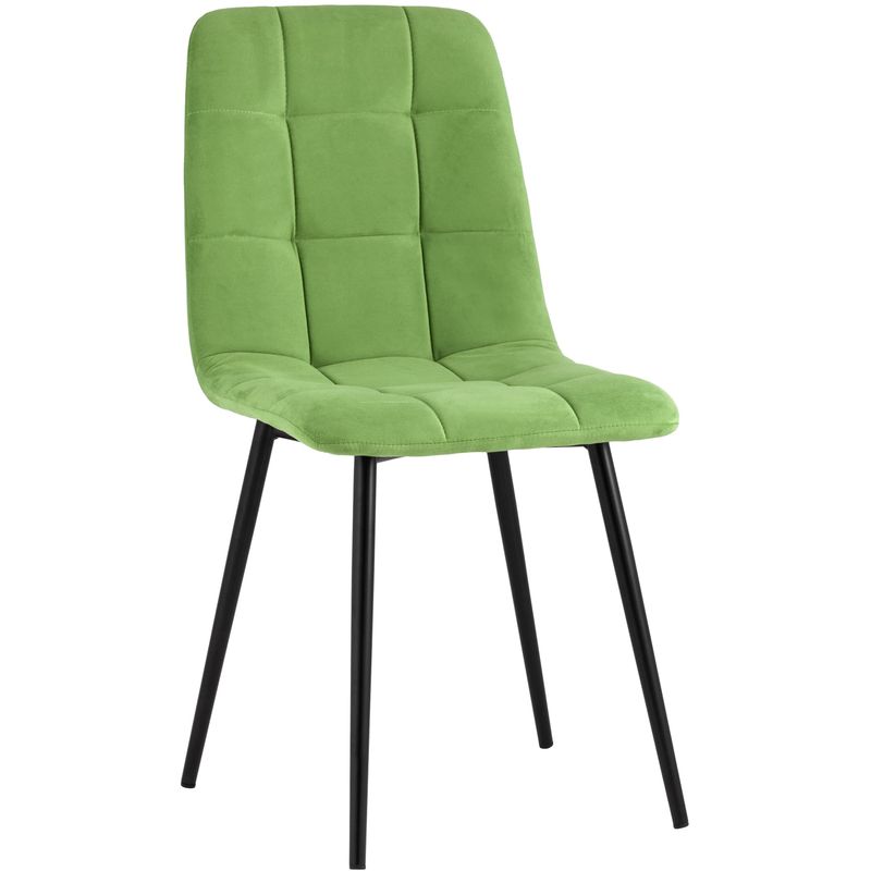 Стул NANCY S-2 Chair Зеленый Лайм Лайм Черный в Волгограде | Loft Concept 