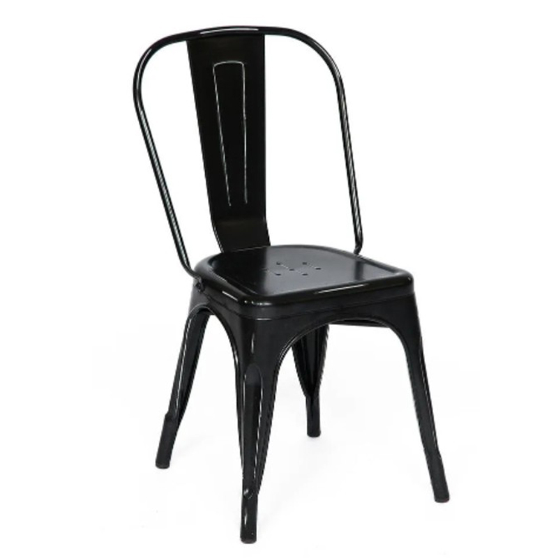 Стул Tolix black Черный Стул Tolix black Черный в Волгограде | Loft Concept