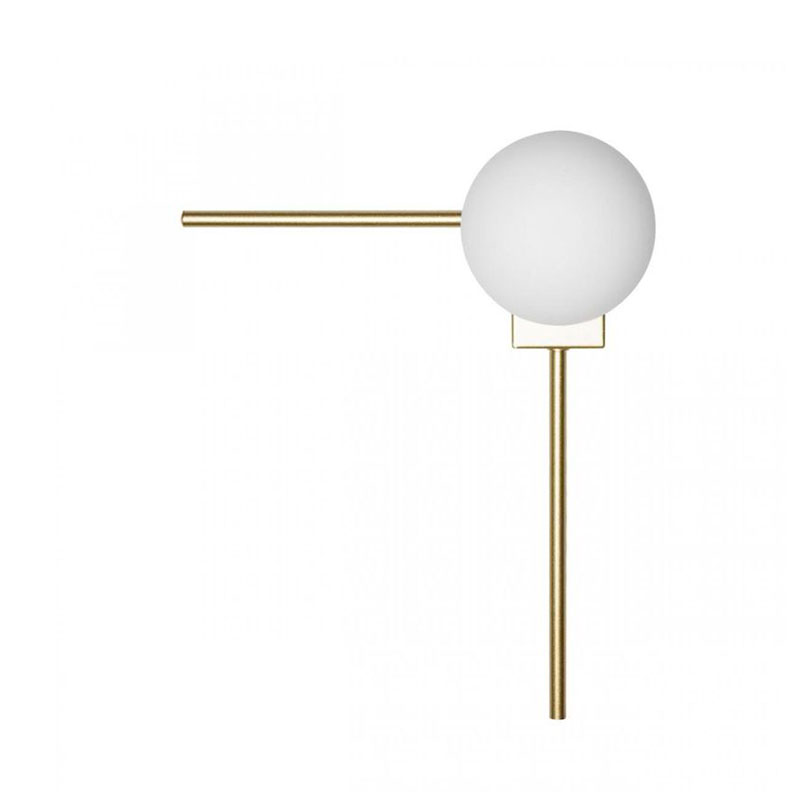 Бра Direct Rays Gold 32 см Белый Золотой Бра Direct Rays Gold 32 см Белый Золотой в Волгограде | Loft Concept