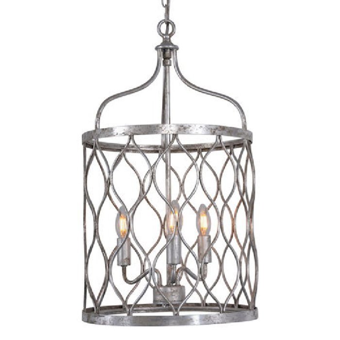 Подвесные светильники Lantern Silver Net M Pendant lamp Серебряный Подвесные светильники Lantern Silver Net M Pendant lamp Серебряный в Волгограде | Loft Concept