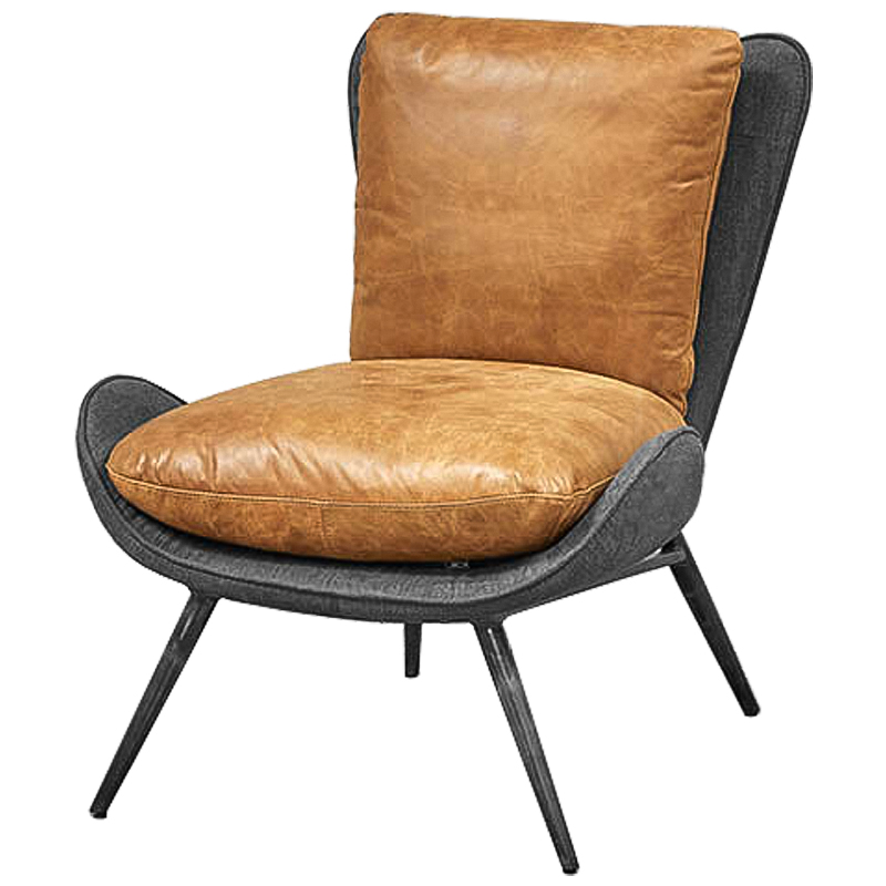 Кресло Uberto Chair Серый Карамель Кресло Uberto Chair Серый Карамель в Волгограде | Loft Concept
