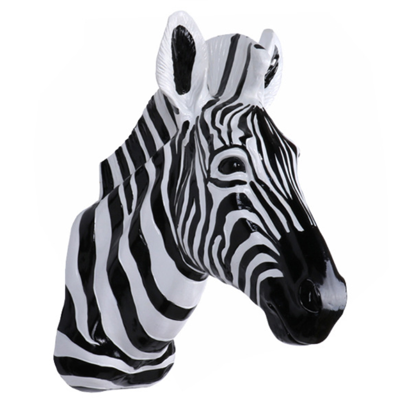 Декоративная голова зебры Zebra Декоративная голова зебры Zebra в Волгограде | Loft Concept