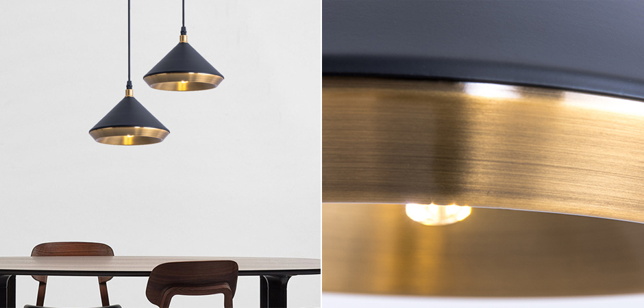 Подвесной светильник Bert Frank SHEAR Pendant черный Подвесной светильник Bert Frank SHEAR Pendant черный - Loft-Concept в Волгограде