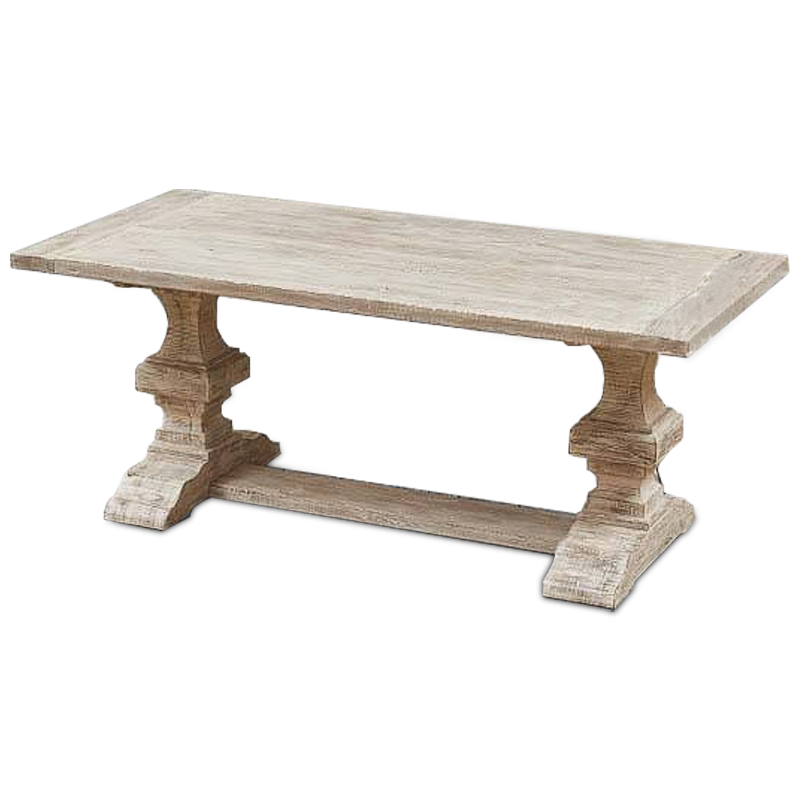 Обеденный стол Skald Dinner Table Бежево-серый Обеденный стол Skald Dinner Table Бежево-серый в Волгограде | Loft Concept