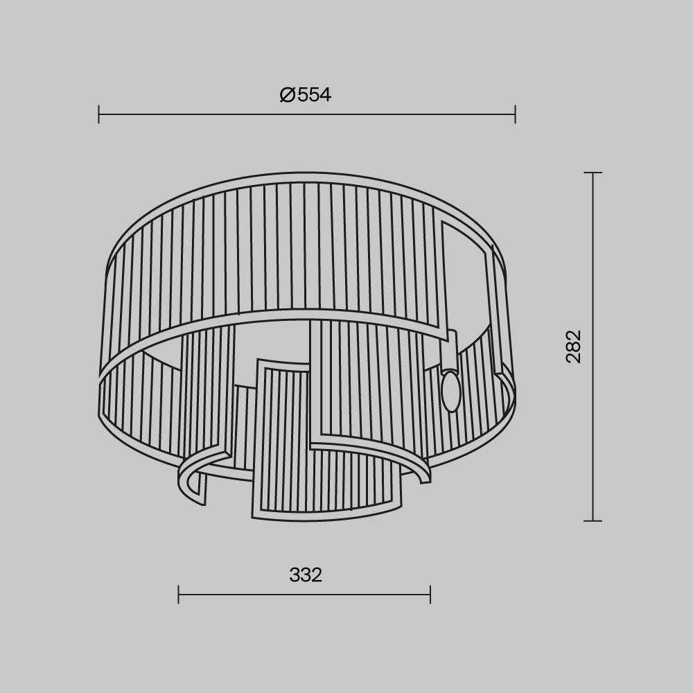 Потолочный светильник Frame Е14 в Волгограде