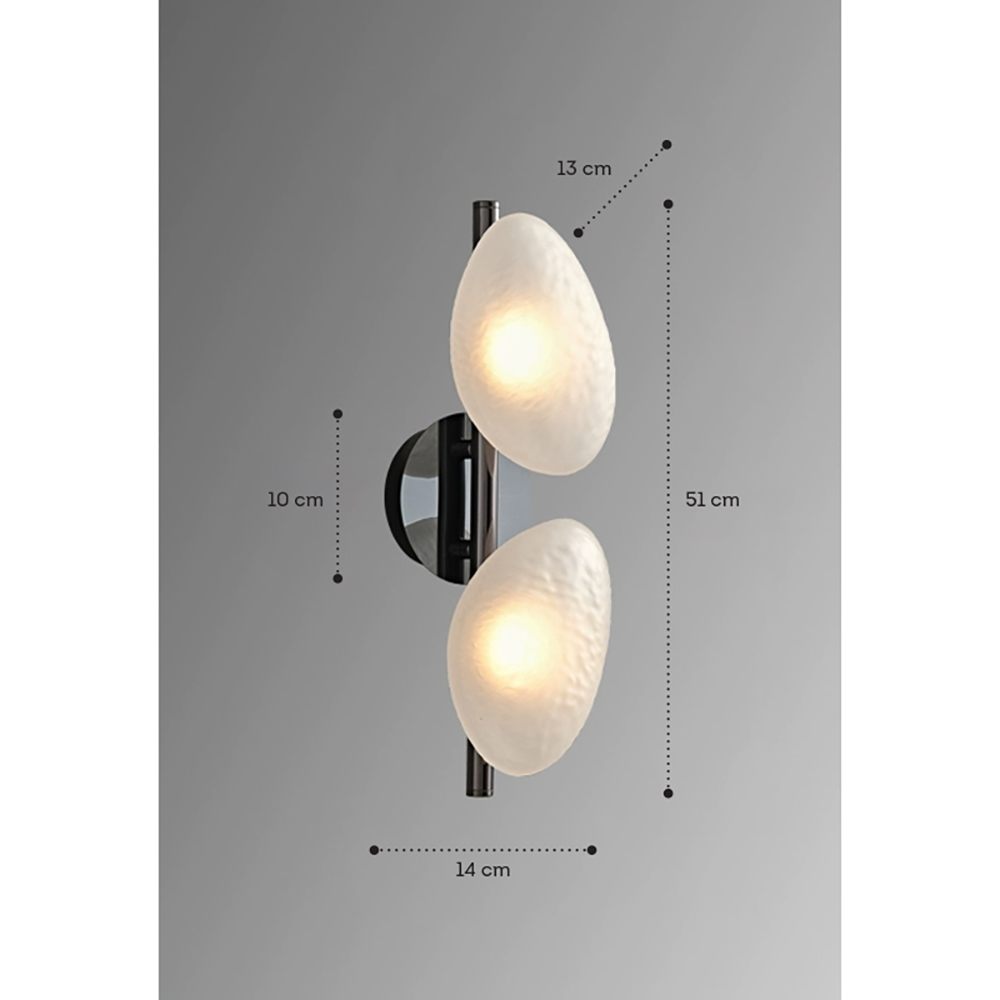 Бра LINDIS FROST LONG WALL 2 лампы Молочное стекло  в Волгограде