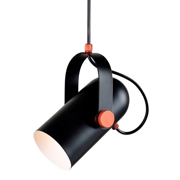 Подвесной светильник Tube Pendant Black I Черный Подвесной светильник Tube Pendant Black I Черный в Волгограде | Loft Concept