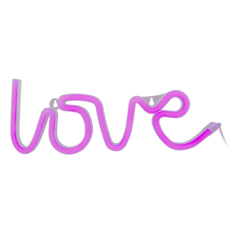Неоновая лампа LOVE Розовый Неоновая лампа LOVE Розовый в Волгограде | Loft Concept