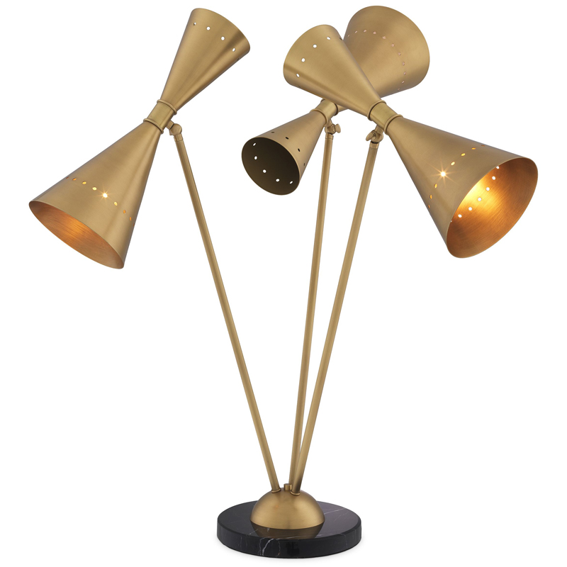 Настольная лампа Eichholtz Table Lamp Omnia Черный Латунь Античная полированная Настольная лампа Eichholtz Table Lamp Omnia Черный Латунь Античная полированная в Волгограде | Loft Concept