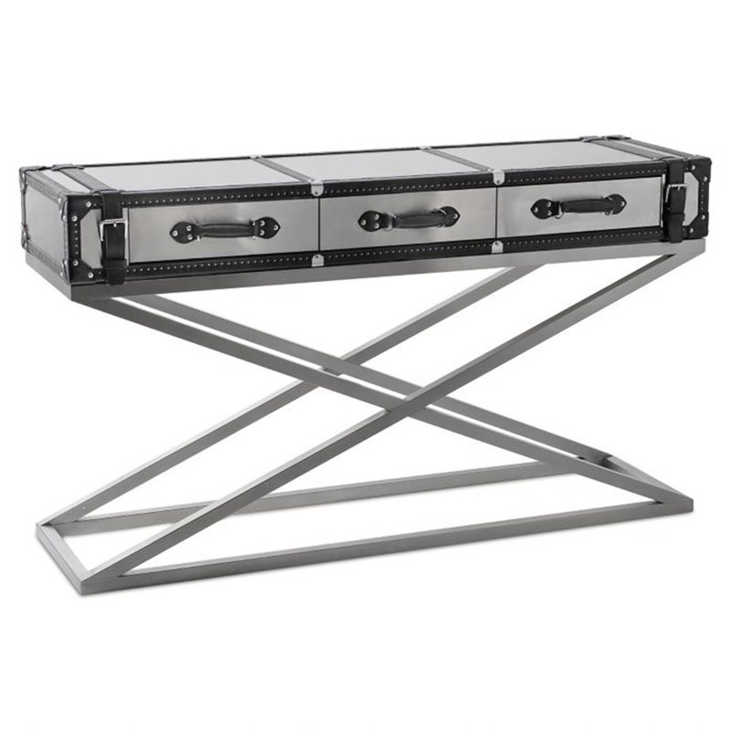 Консоль Dardan Console Черный Нержавеющая сталь Консоль Dardan Console Черный Нержавеющая сталь в Волгограде | Loft Concept