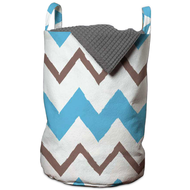 Корзина Blue Zigzag Basket Мульти Корзина Blue Zigzag Basket Мульти в Волгограде | Loft Concept