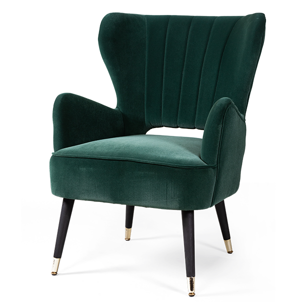 Кресло Flice ArmChair green Малахит (зеленый) Кресло Flice ArmChair green Малахит (зеленый) в Волгограде | Loft Concept