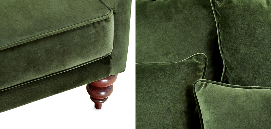 Диван Graceful Details Sofa Green Диван Graceful Details Sofa Green - Loft-Concept в Волгограде