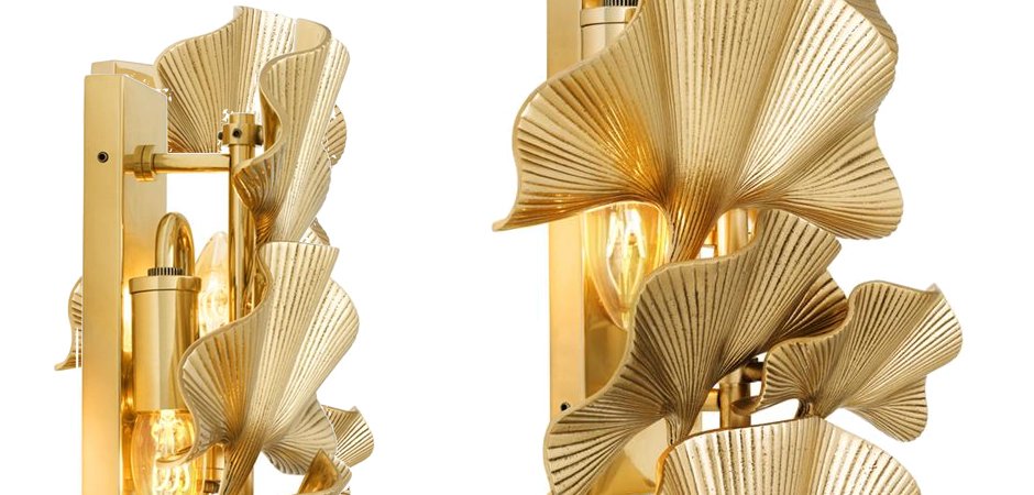 Бра Eichholtz Wall Lamp Olivier Gold 111338 Бра Eichholtz Wall Lamp Olivier Gold 111338 - Loft-Concept в Волгограде