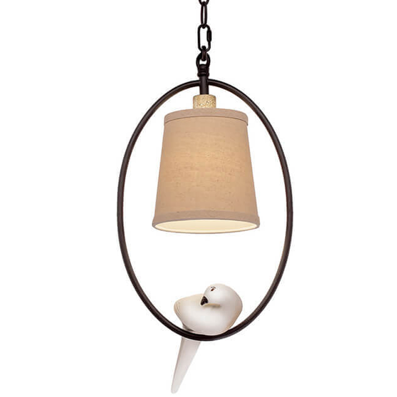 Подвесной светильник Norman Bird Chandelier One II Бежевый Подвесной светильник Norman Bird Chandelier One II Бежевый в Волгограде | Loft Concept