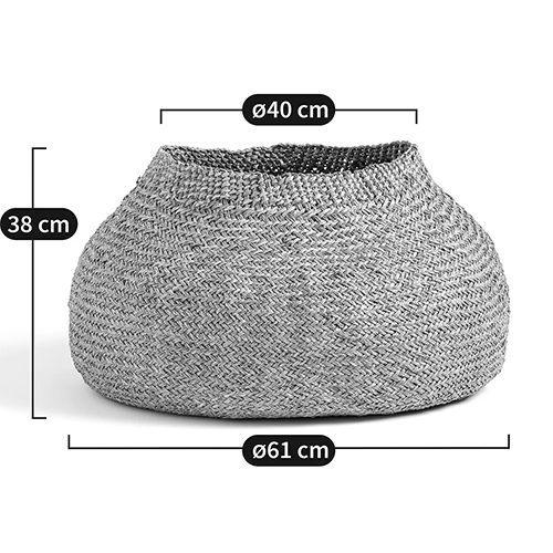 Корзина синяя Elewisa Wicker Basket в Волгограде