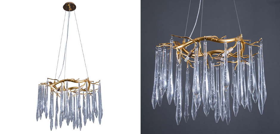 Хрустальная Люстра Whisper Rain Gold Хрустальная Люстра Whisper Rain Gold - Loft-Concept в Волгограде