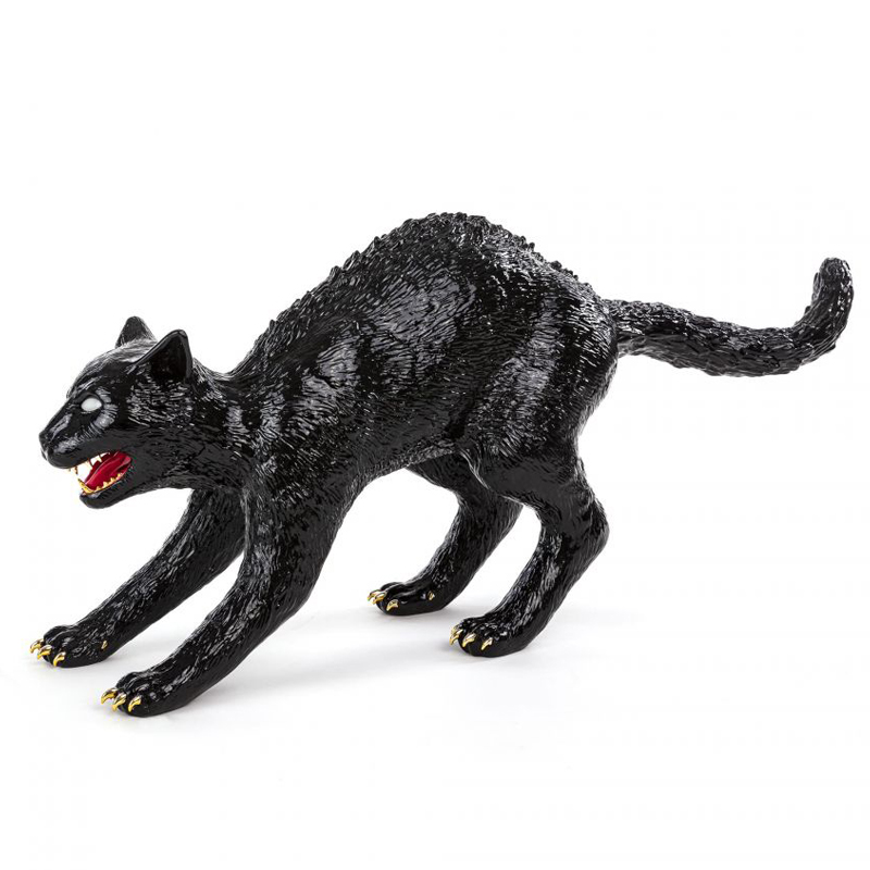 Настольная лампа Seletti Cujo The Cat Черный Настольная лампа Seletti Cujo The Cat Черный в Волгограде | Loft Concept