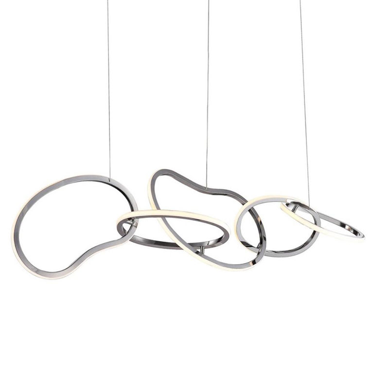 Unfolded Hanging RING Silver Хром Unfolded Hanging RING Silver Хром в Волгограде | Loft Concept