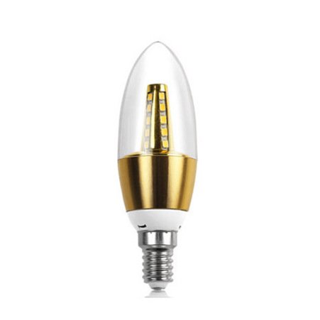 Прозрачная лампочка LED E14 с позолотой Глянцевое золото Прозрачная лампочка LED E14 с позолотой Глянцевое золото в Волгограде | Loft Concept