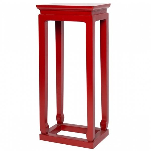 Приставной столик Chinese Side Table Red Красный в Волгограде | Loft Concept 