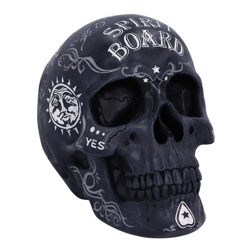 Статуэтка Skull Ouija Board Черный Белый Статуэтка Skull Ouija Board Черный Белый в Волгограде | Loft Concept