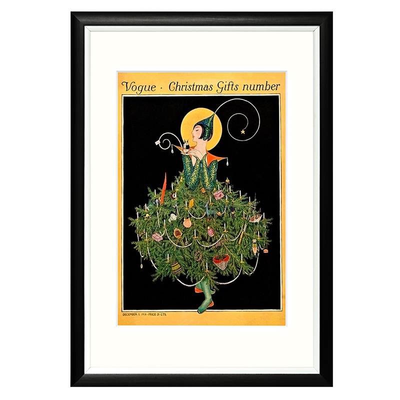 Постер Vogue Christmas Мульти Постер Vogue Christmas Мульти в Волгограде | Loft Concept